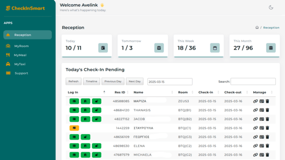 CheckInSmart CMS Platform